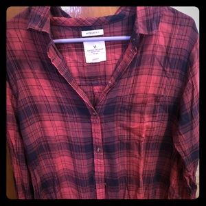 American Eagle flannel worn once.